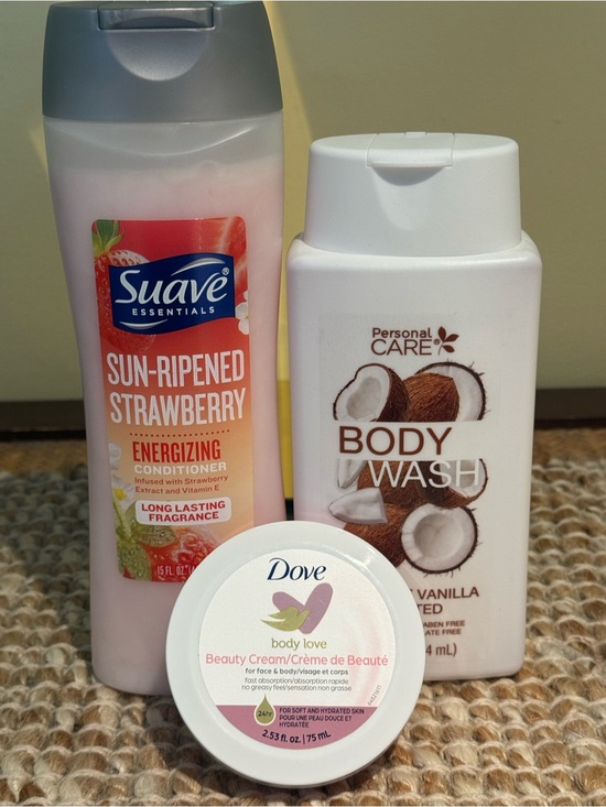 Other - Bundle Suave Conditioner, Personal Care Body Wash, Dove Beaty Cream. 3 pieces.